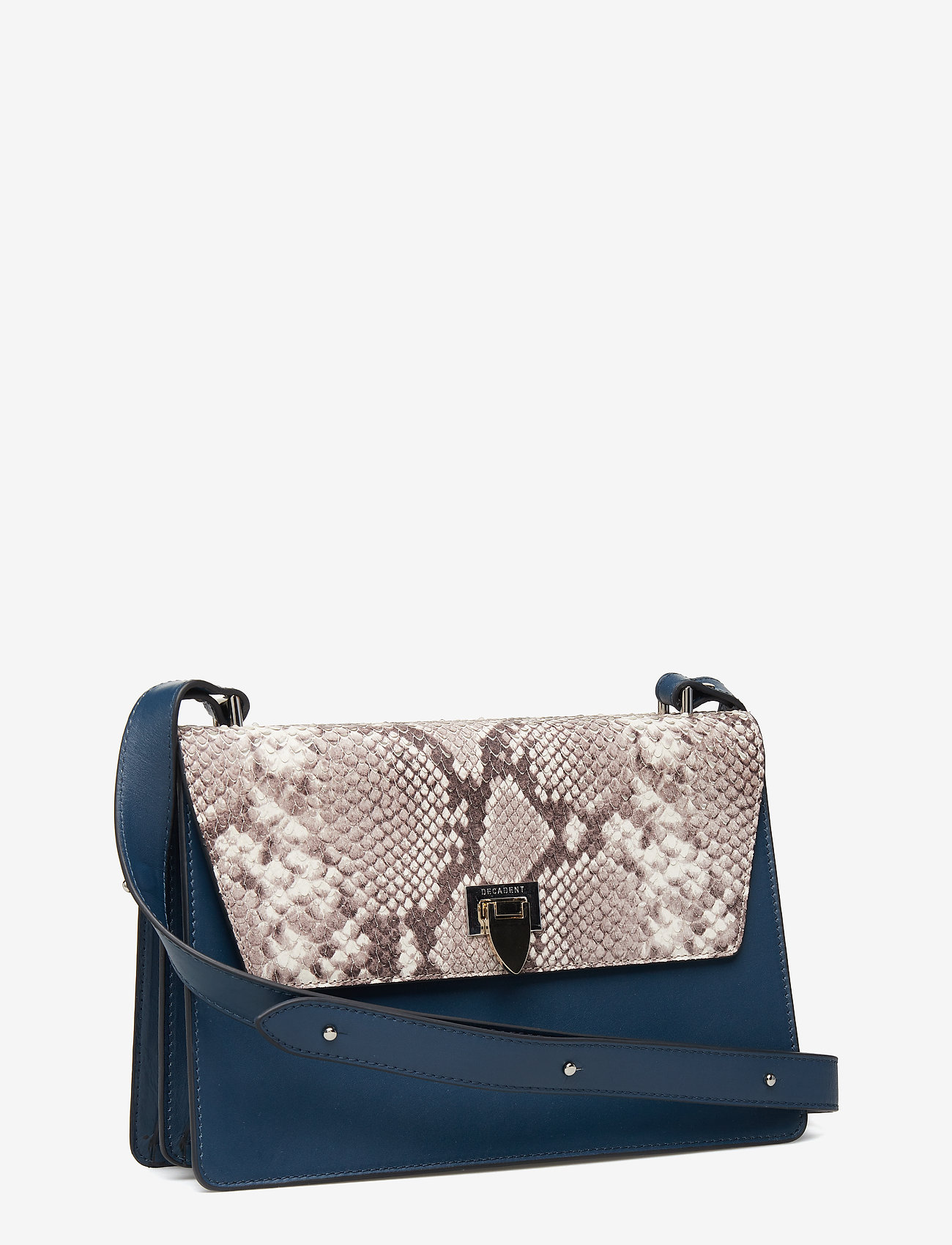 Decadent - Charlotte shoulder bag - denim/snake - 2