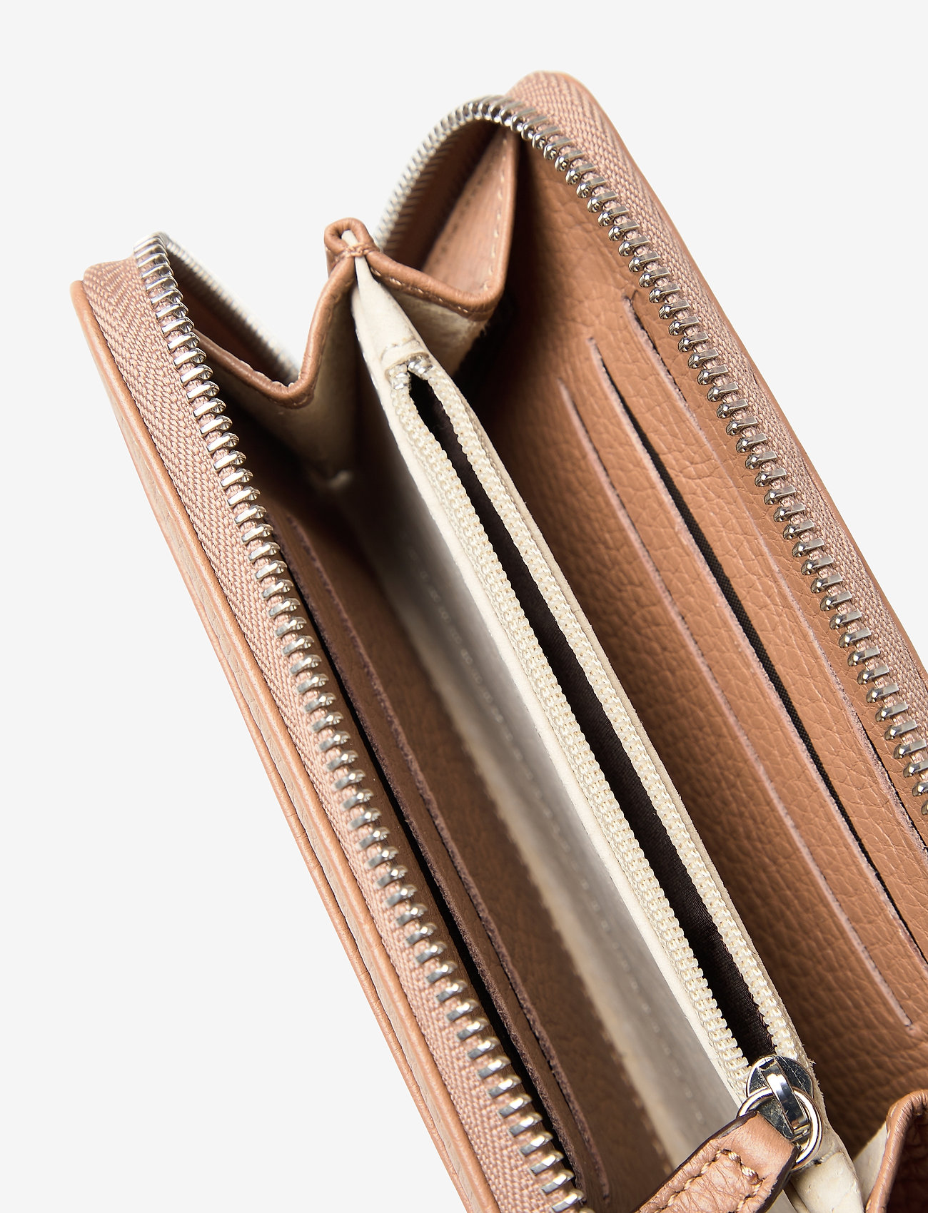 Decadent - Medium zip wallet - latte - 3