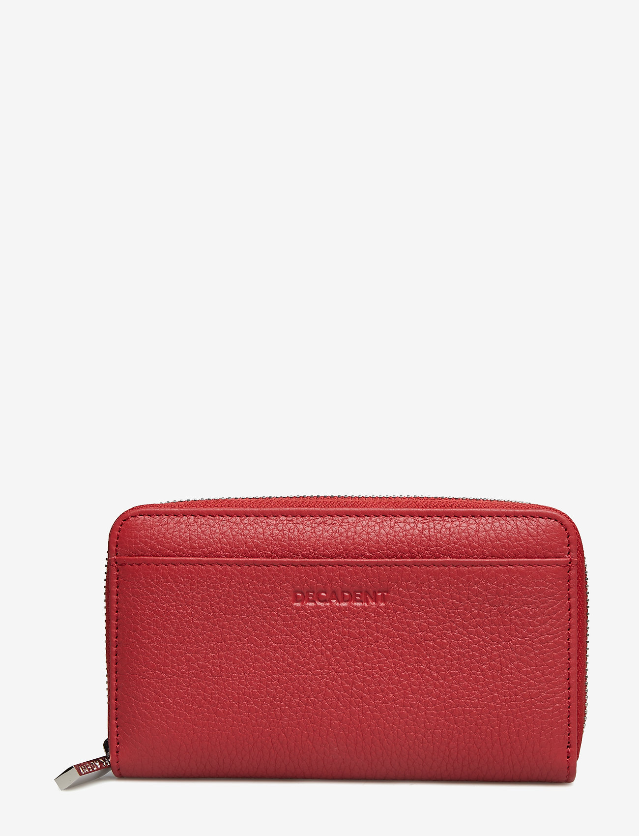 Medium zip wallet - SCARLET RED