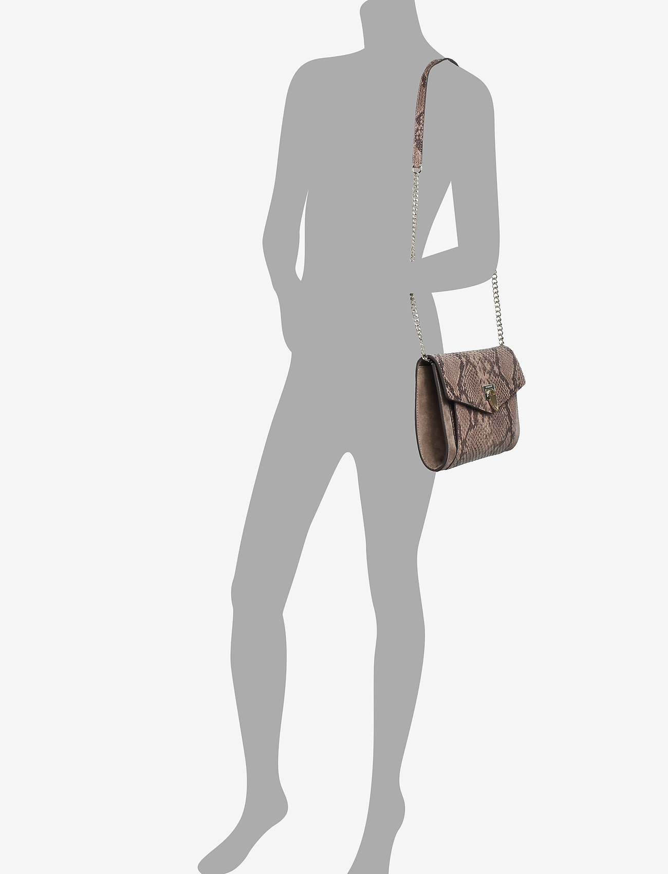 Decadent - Karen clutch - snake nougat - 3