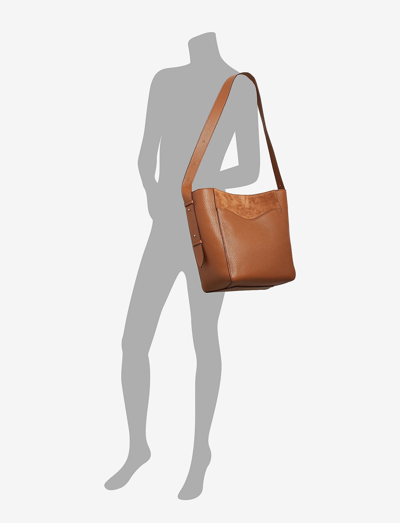Decadent - Polly big bucket bag - cognac - 4