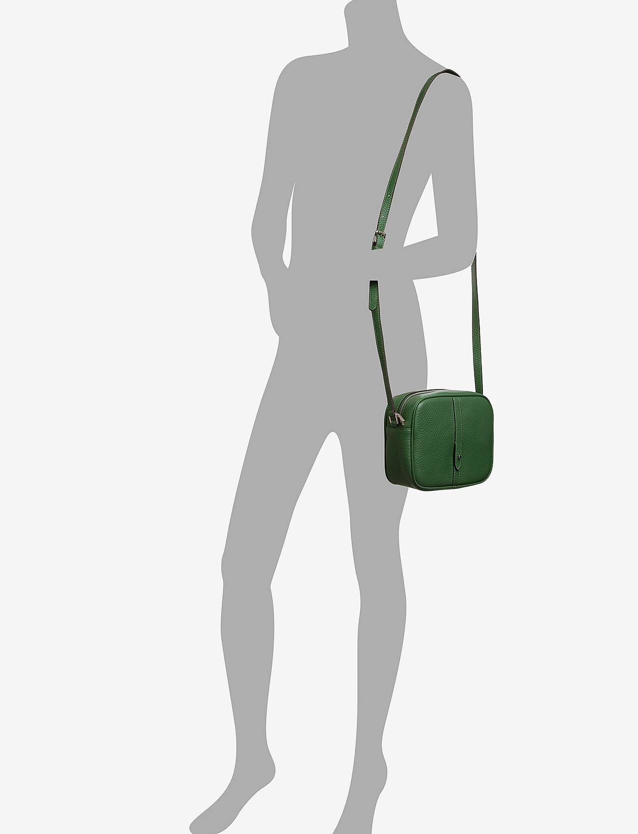 Decadent - Round cross body w/stripe - Flotter - green - 5