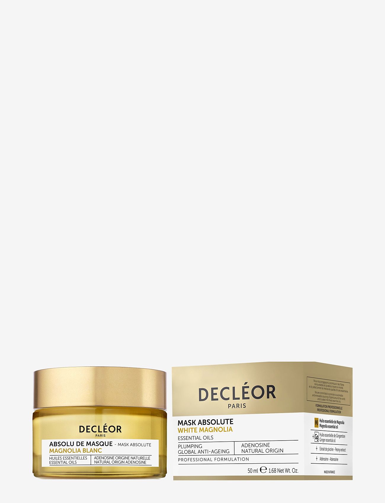 Decléor - White Magnolia Mask Absolute - ansiktsmasker - clear - 1