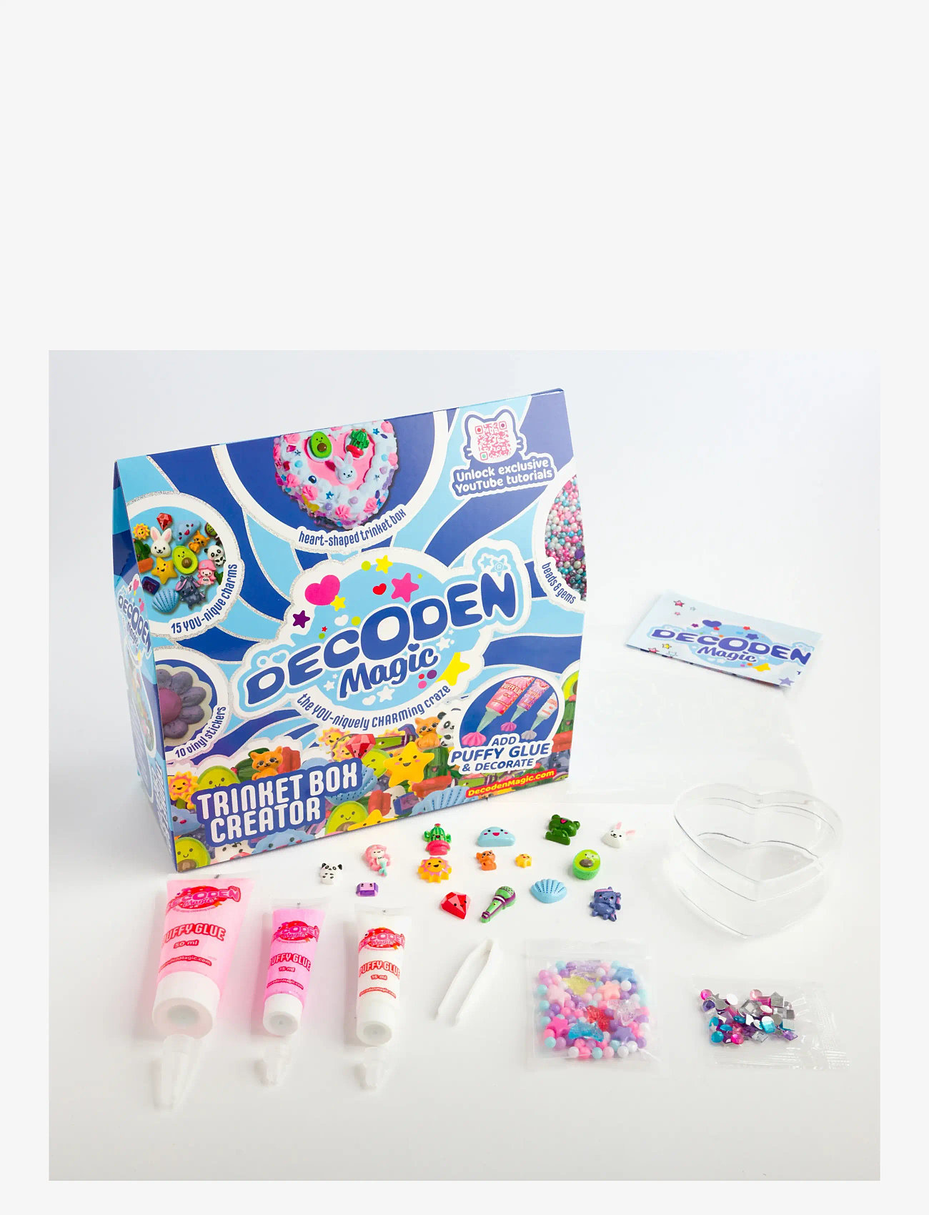 Decoden Magic - Decoden Magic Classic Trinket Tin Creator - kreasæt - multi - 1