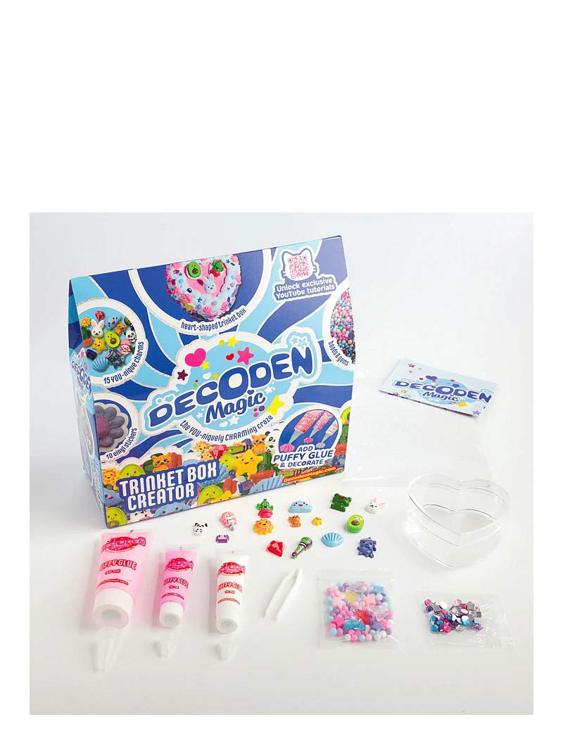Decoden Magic - Decoden Magic Classic Trinket Tin Creator - föndursett - multi - 1