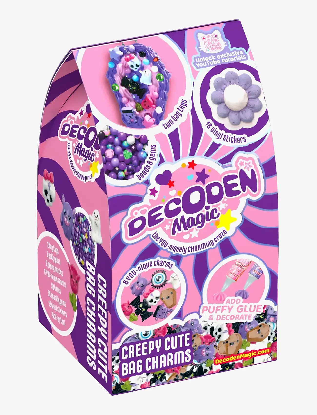 Decoden Magic - Decoden Magic Mini Creepy Cute Bag Charms - askartelusetit - multi - 0