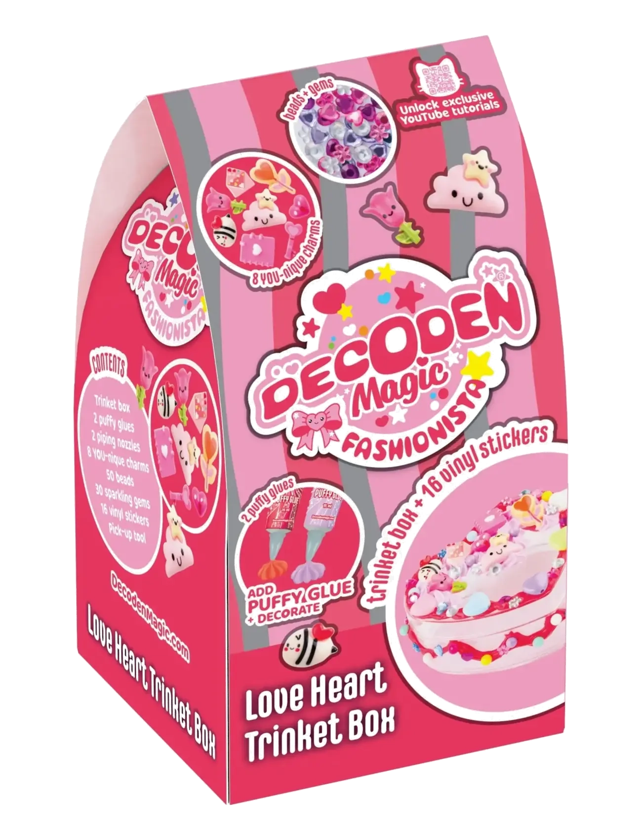 Decoden Magic Decoden Magic Mini Trinket Box Love - Hobbyartikler - MULTI / multi