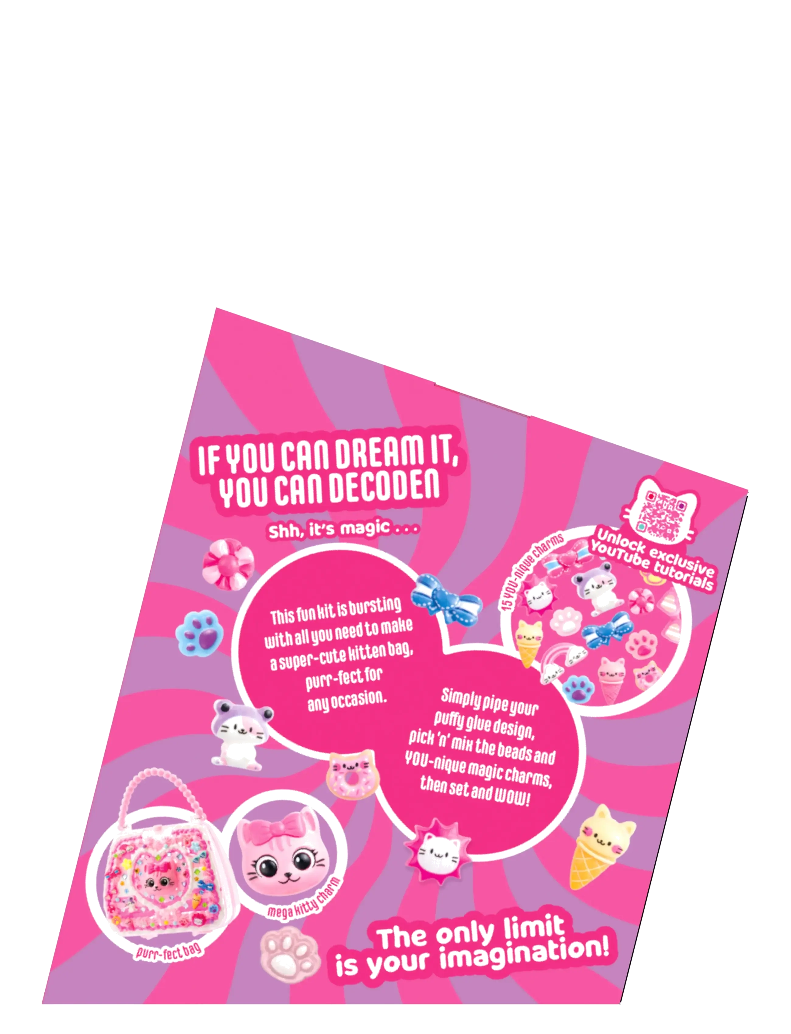 Decoden Magic - Decoden Magic Deluxe Cute Kitten Bag Set - kreasæt - multi - 2