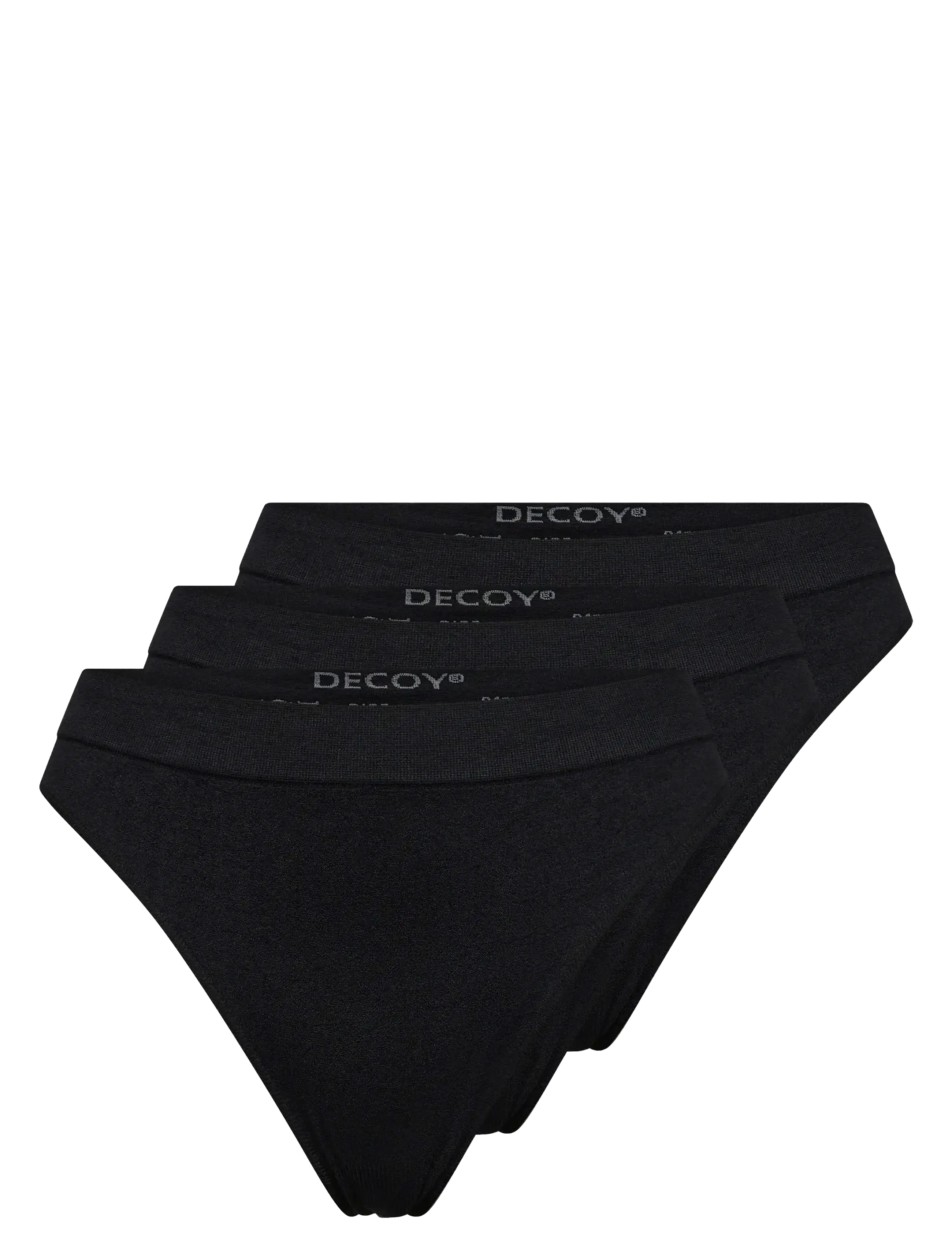 Decoy DECOY string 3-pack - Ondergoed - BLACK / black
