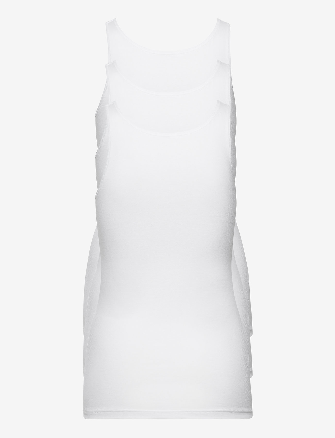 Decoy - DECOY singlet, 3-pack GOTS - varrukateta särgid - vit - 1