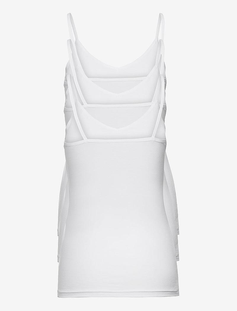 Decoy - DECOY singlet, 3-pack GOTS - Ärmellose tops - white - 1