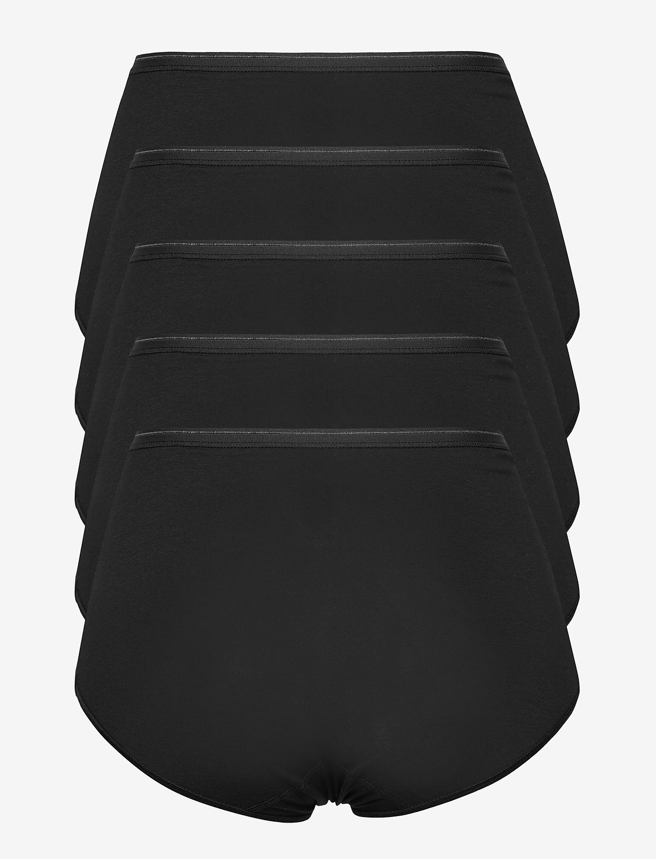 Decoy - DECOY maxi brief, 5-pack GOTS - hipsters & hotpants - black - 1