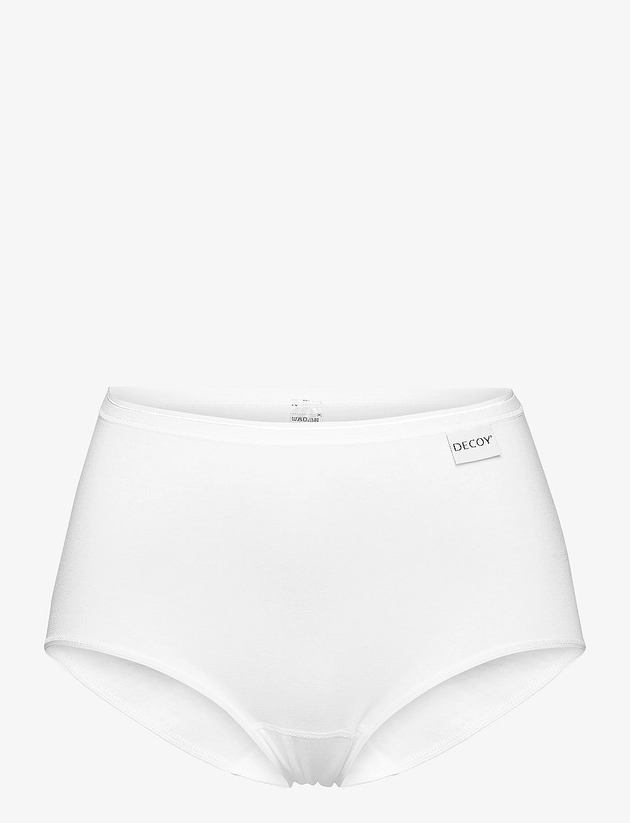 Decoy - DECOY maxi brief, 5-pack GOTS - briefs - white - 2