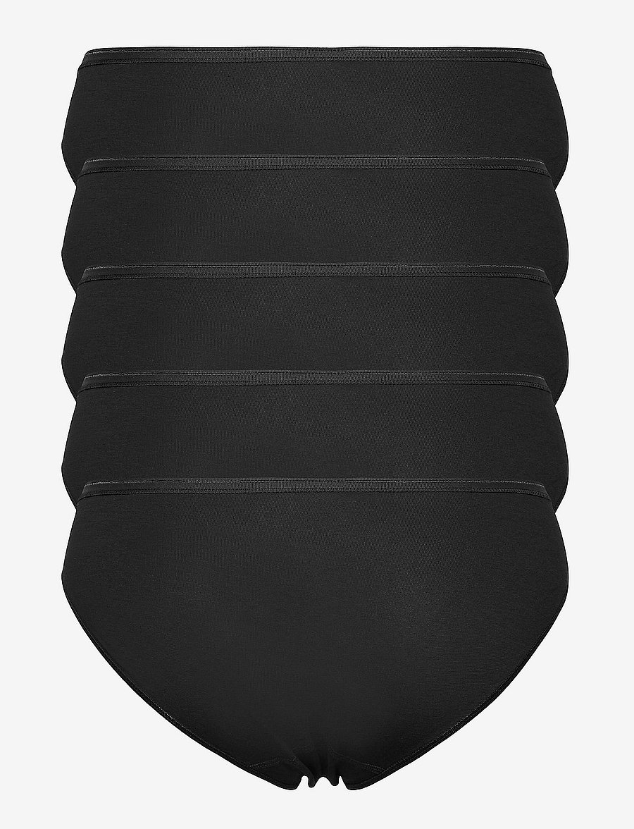 Decoy - DECOY tai brief, 5-pack GOTS - majtki - black - 1