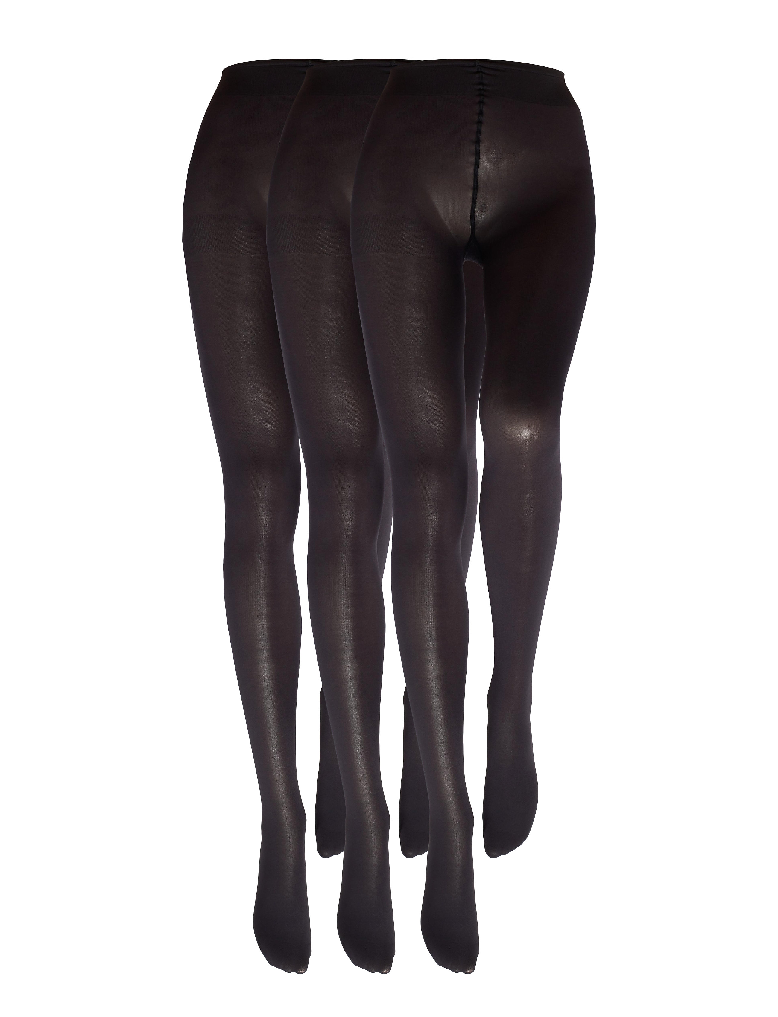 Decoy - DECOY recycled tight 60den 3pk - basics - nearly bla - 2