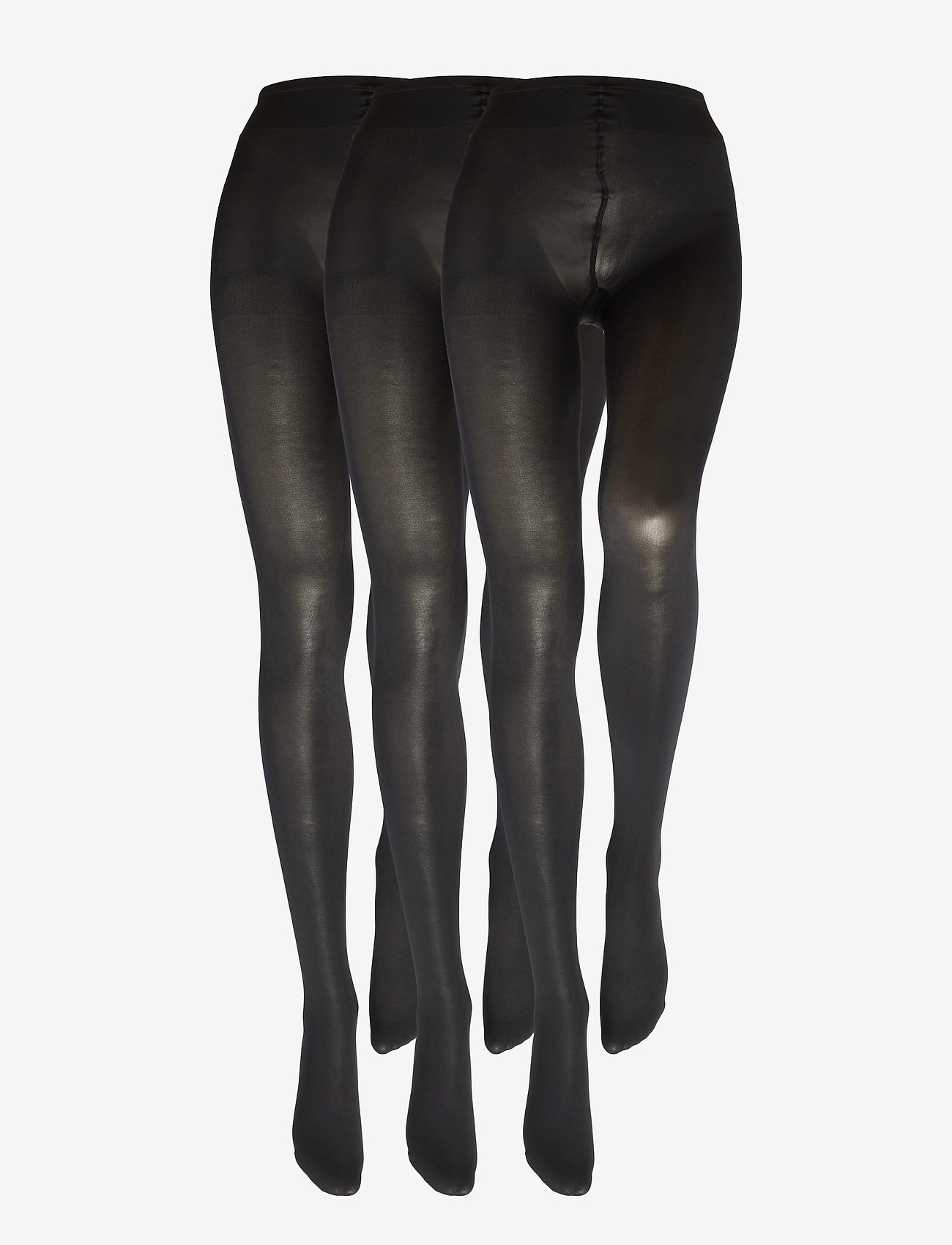 Decoy - DECOY recycled tight 60den 3pk - basics - svart - 2