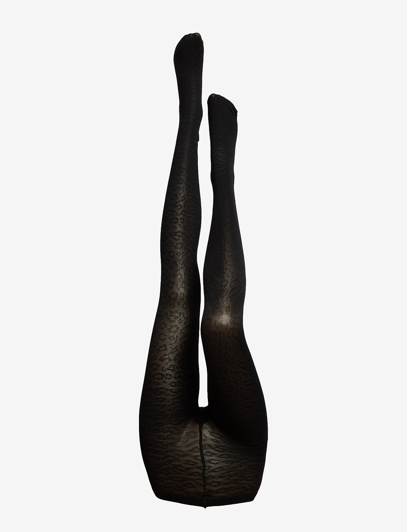 Decoy - DECOY tights shiny leopard 70 - black - 1