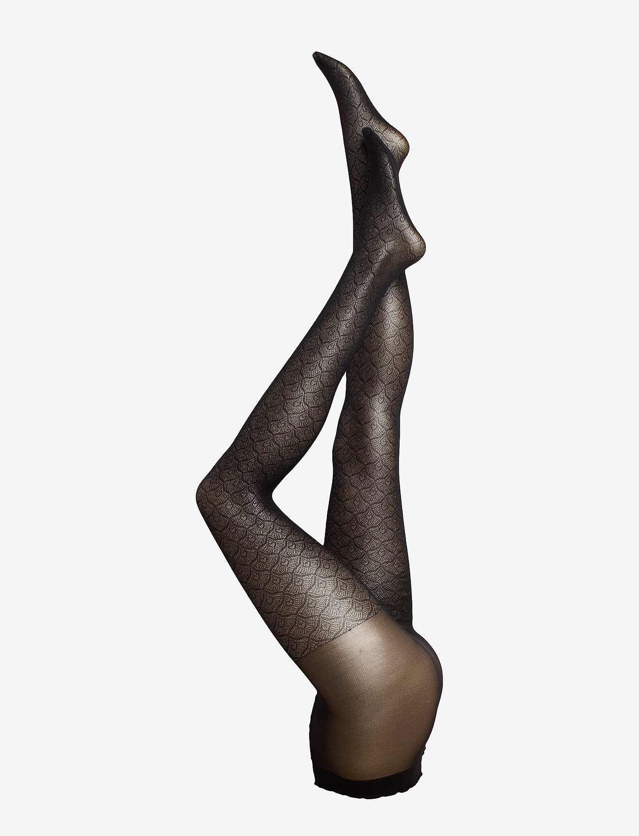 Decoy - DECOY tights floral 50 den - black - 0