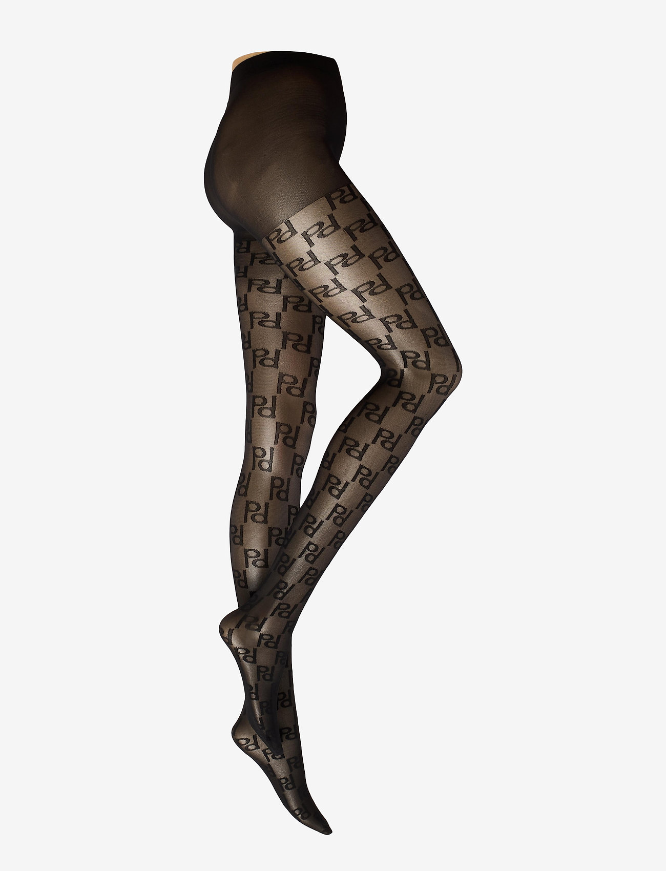 Decoy - DECOY tights w/dd logo 20 den - svart - 0