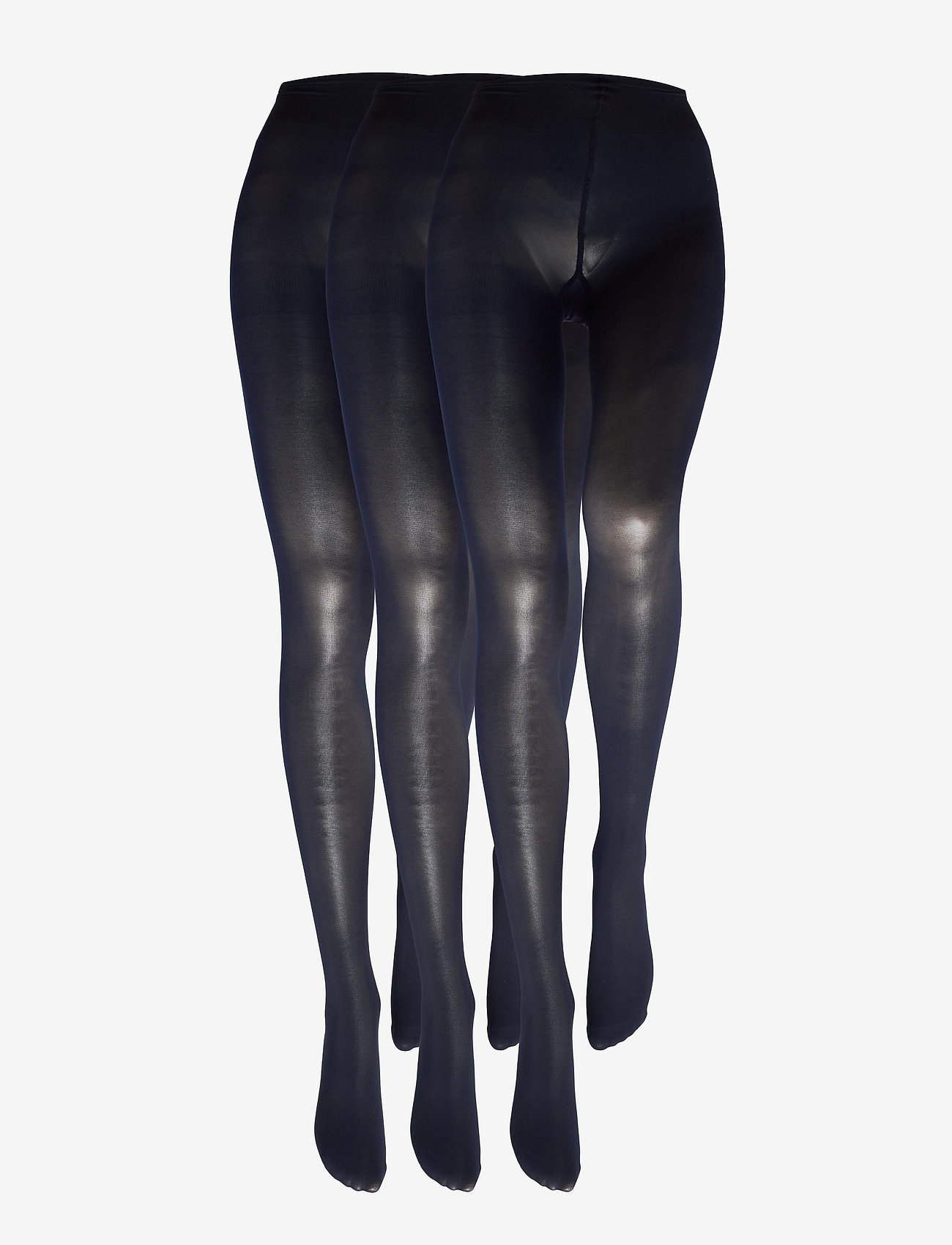 Decoy - DECOY recycled tight 40den 3pk - basplagg - blue iris - 2