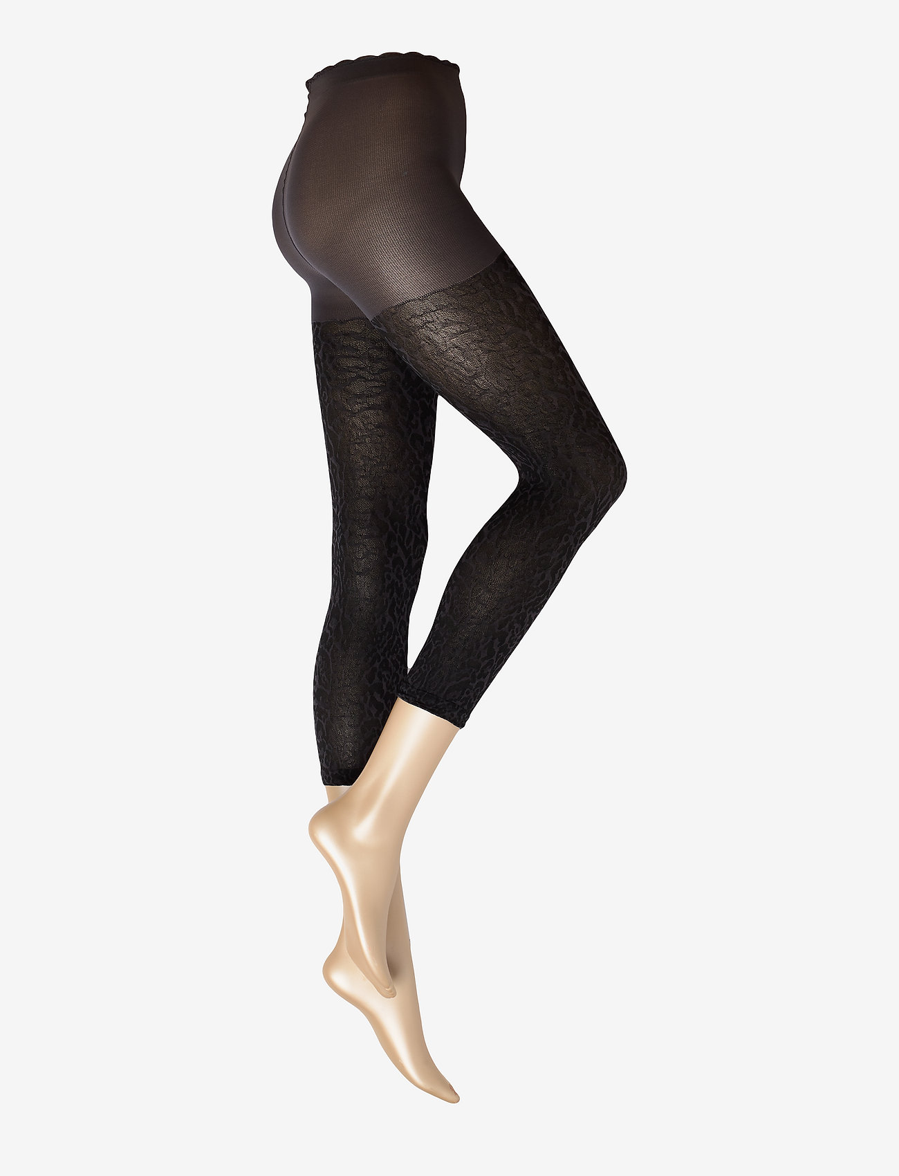 Decoy - DECOY capri leopard 70 den - grey - 0