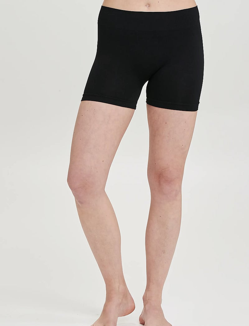 Decoy - DECOY seamless hot pants - hipsterid ja bokserid - black - 0