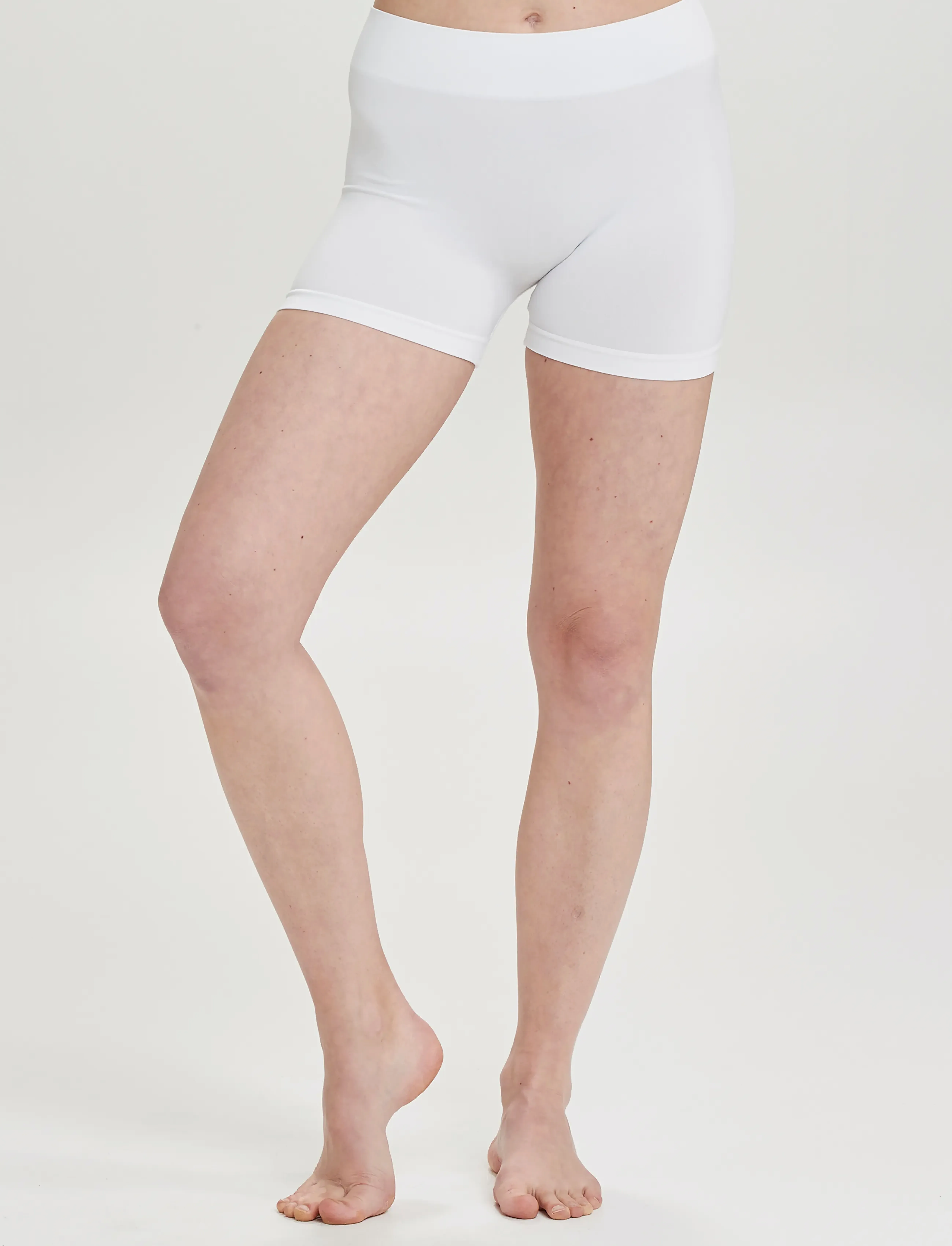 Decoy Decoy Seamless Hot Pants, XL, White, Trusser > Hipster & Boyshorts, Dame