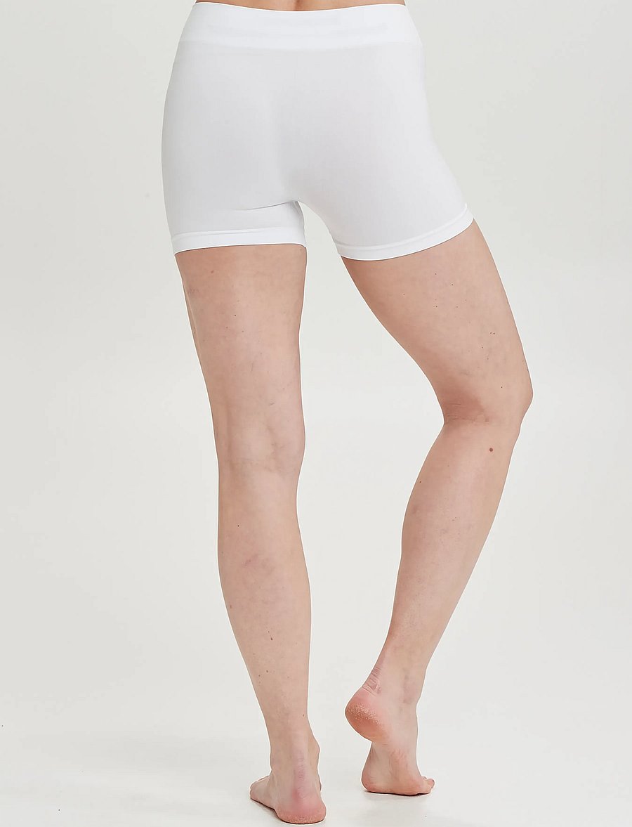 Decoy - DECOY seamless hot pants - culottes taille basse - white - 3