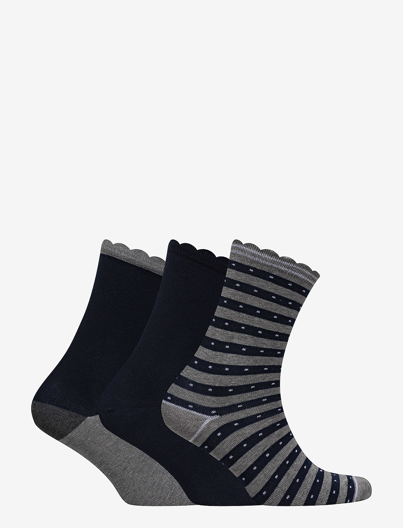 Decoy - DECOY ankle sock cotton 3-pack - multi - 2