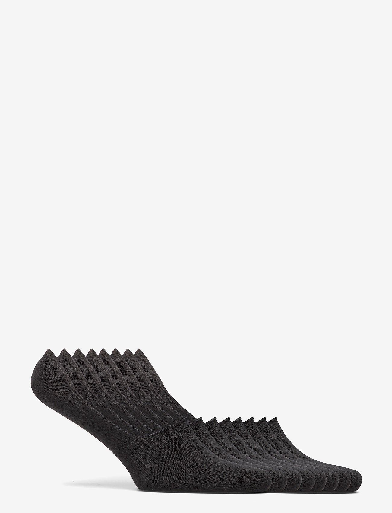 Decoy - DECOY footies org. cotton 7-pk - sneackersocken - svart - 1