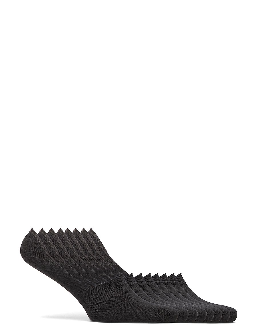 Decoy - DECOY footies org. cotton 7-pk - lühikese säärega sokid - svart - 1