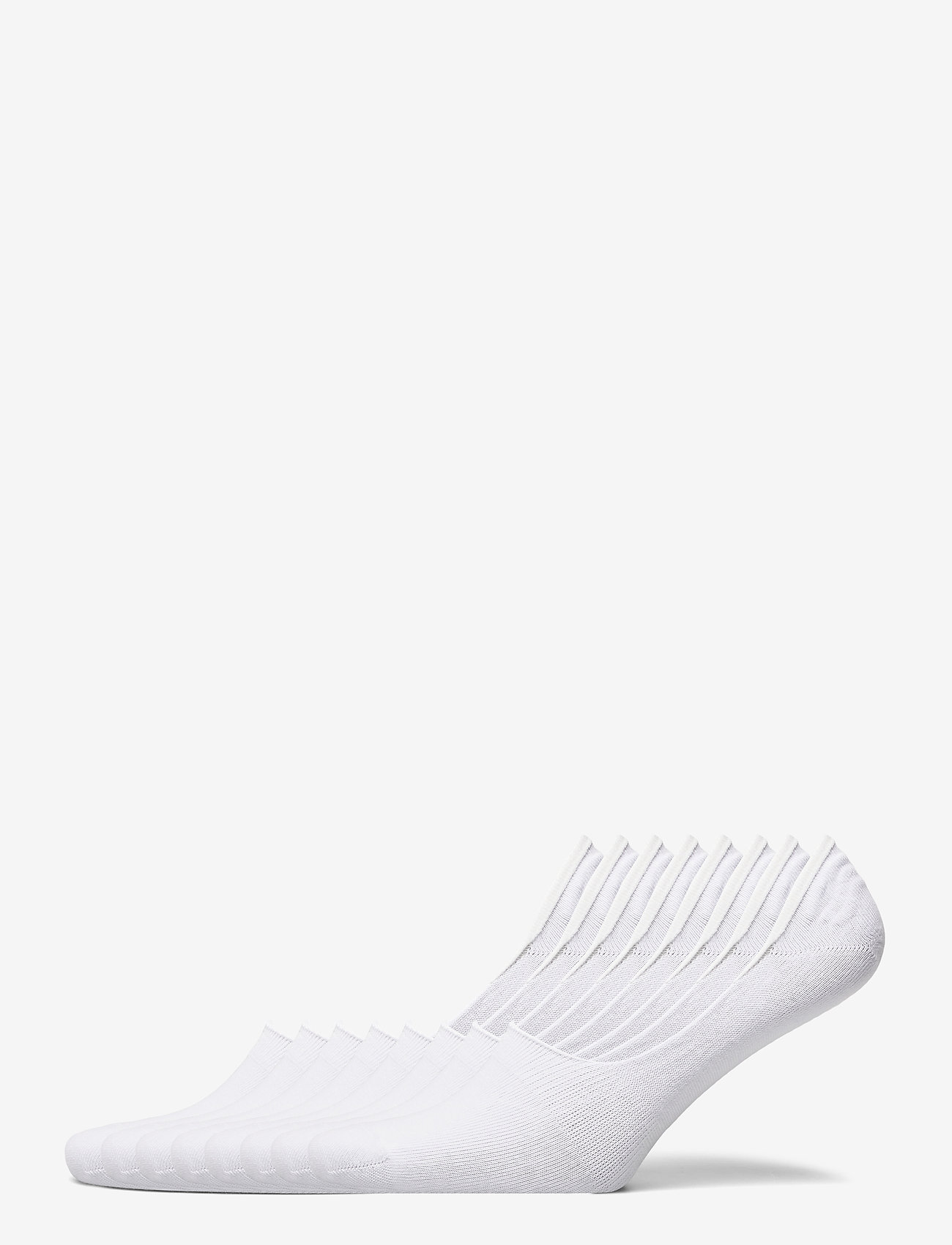 Decoy - DECOY footies org. cotton 7-pk - sneackersocken - vit - 0