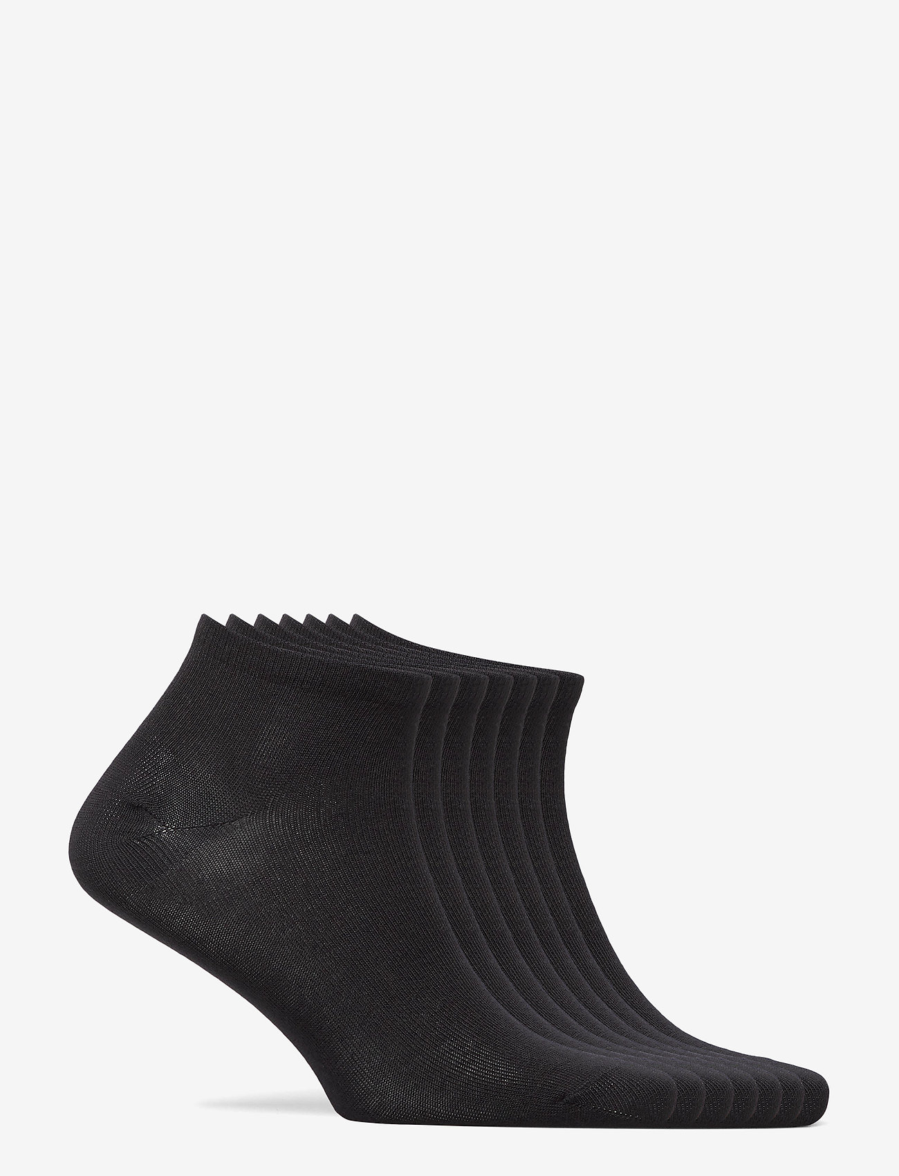 Decoy - DECOY sneaker org. cotton 7-pk - multipack socks - svart - 1