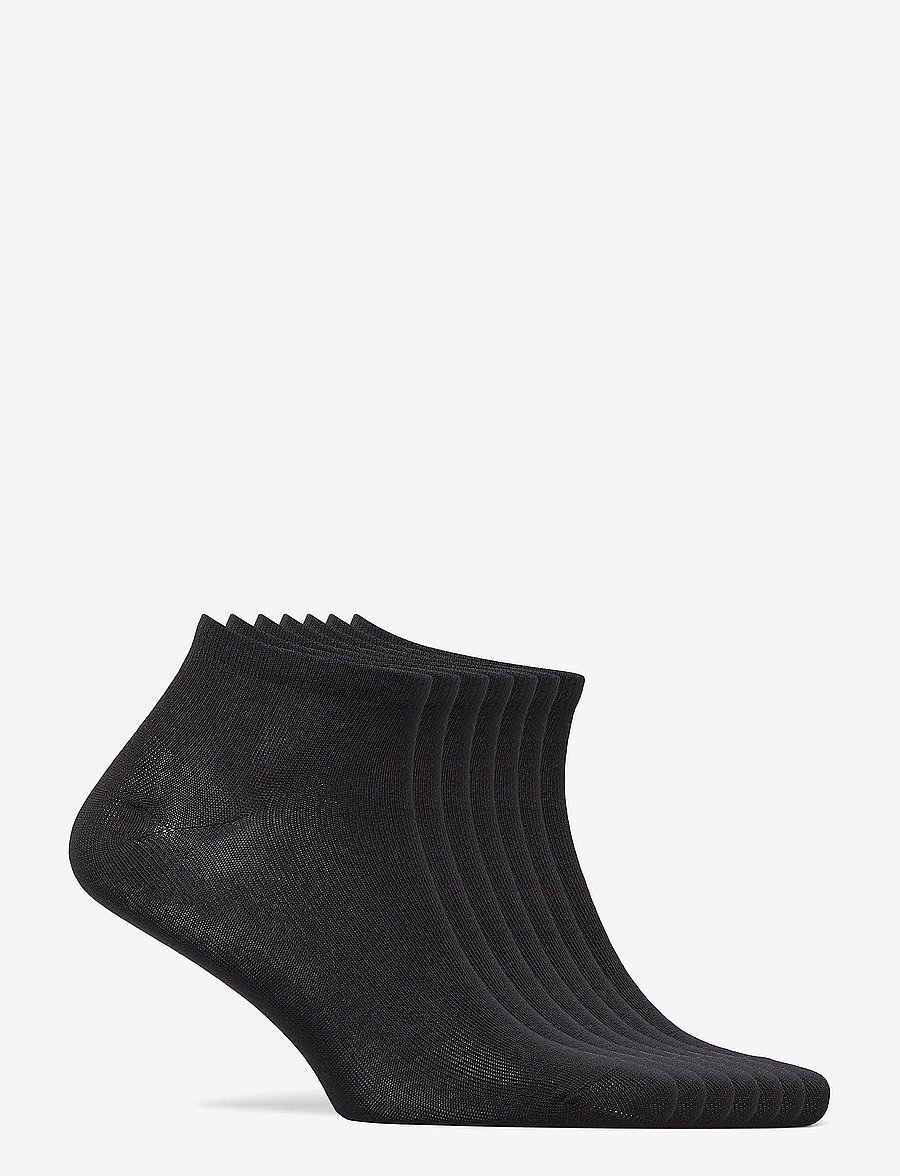 Decoy - DECOY sneaker org. cotton 7-pk - kojinių komplektas - svart - 1