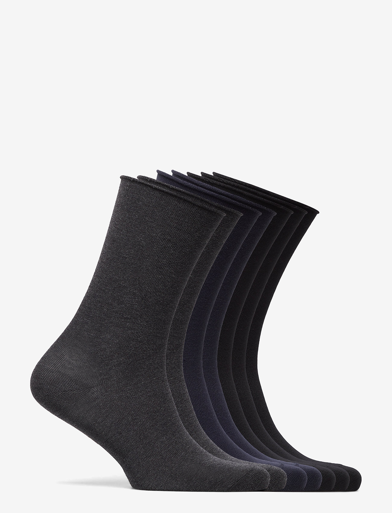 Decoy - DECOY socks org.cotton 7pk - klassikalised sokid - flerfärgad - 2