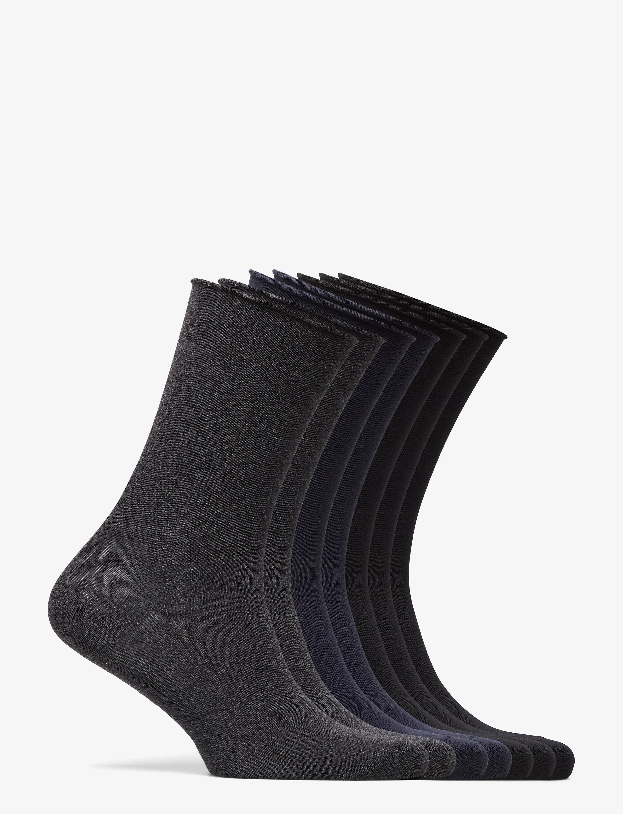 Decoy - DECOY socks org.cotton 7pk - alhaisimmat hinnat - flerfärgad - 2