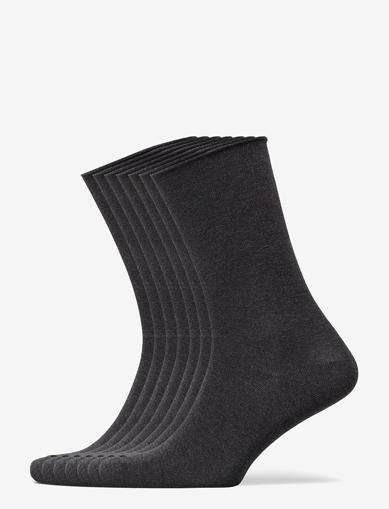 Decoy DECOY socks org.cotton 7pk - App deal - MöRKGRå ME / grey