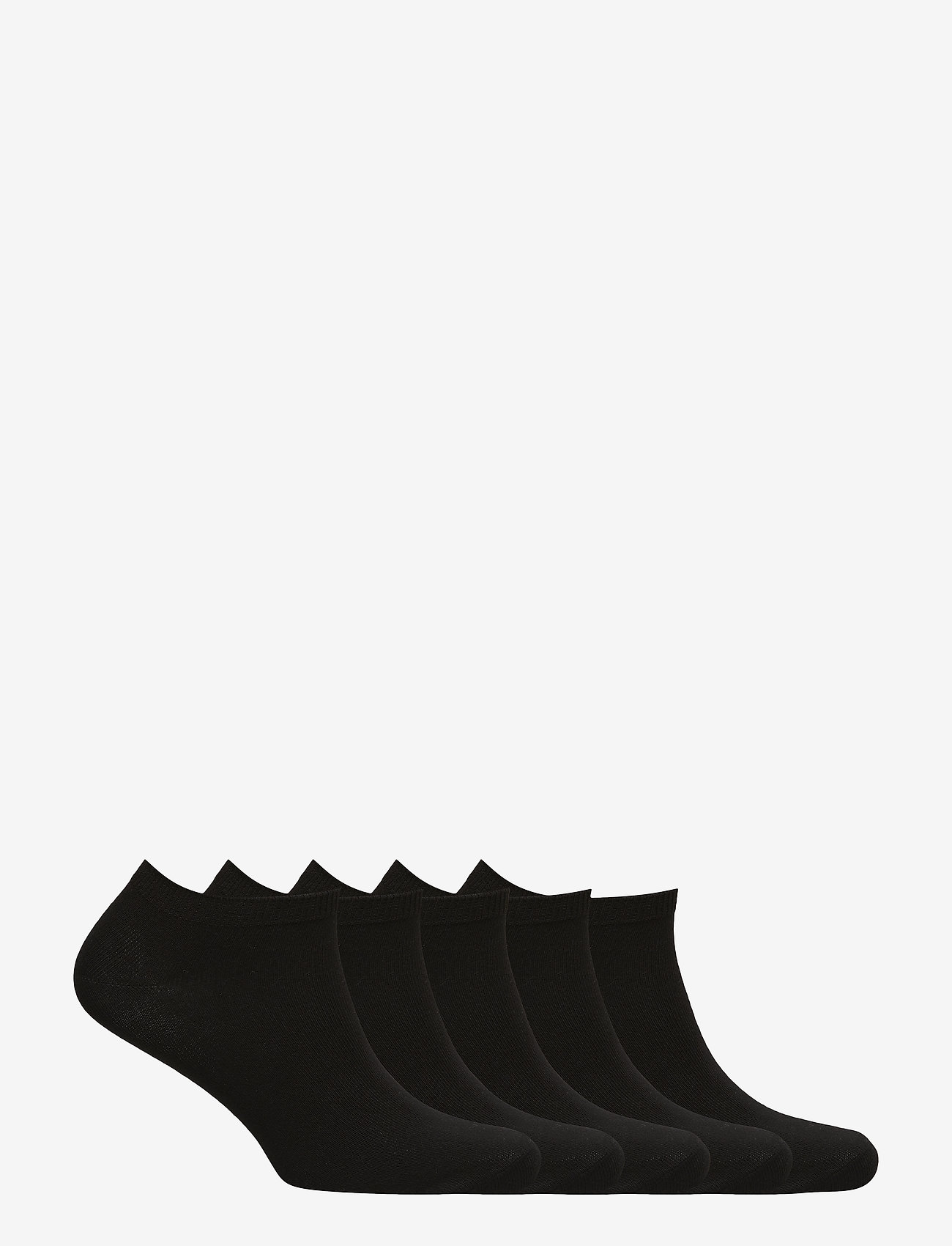 Decoy - DECOY sneaker sock cotton 5-pk - ankelstrumpor - black - 2