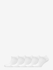 DECOY sneaker sock cotton 5-pk - WHITE