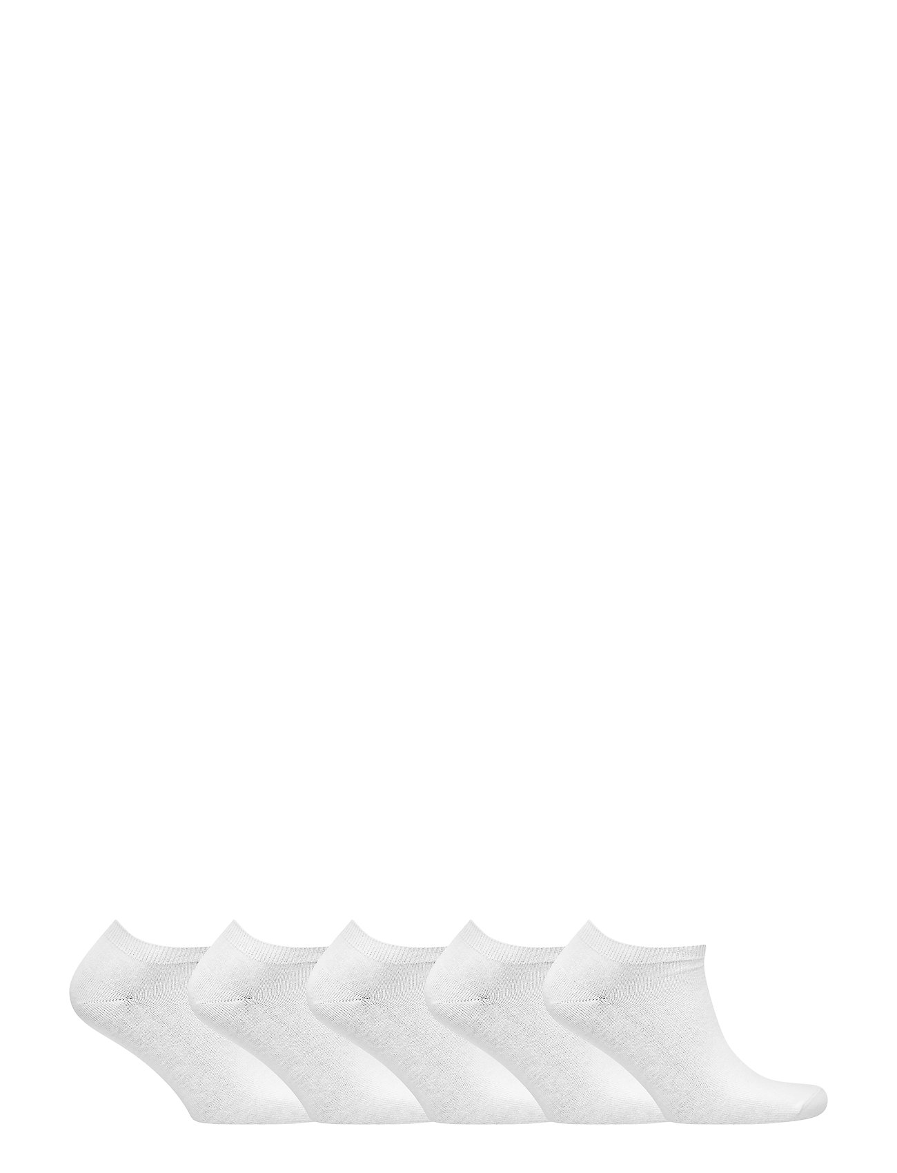Decoy - DECOY sneaker sock cotton 5-pk - nilkkasukat - white - 1