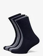 DECOY ankle sock cotton 5-pk - FLERFÄRGAD