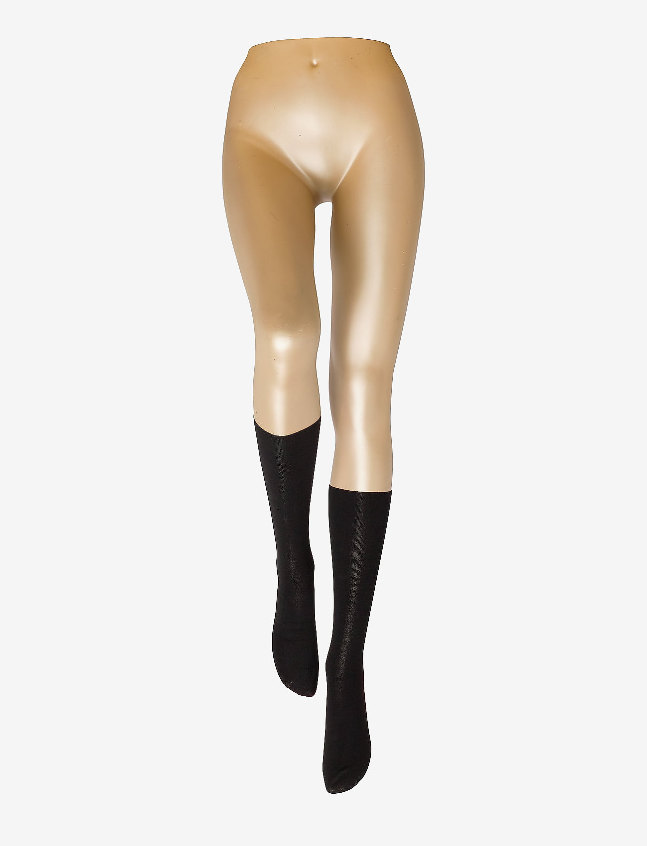 Decoy - DECOY ankle sock fine knit bam - kniestrümpfe - svart - 2