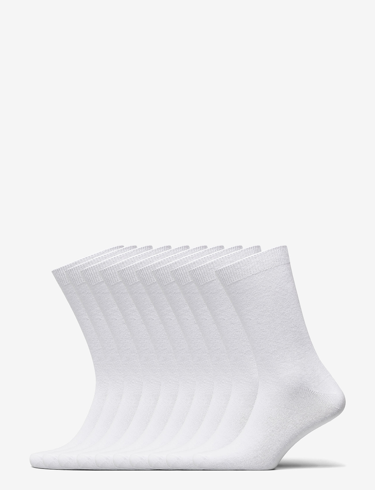 Decoy - DECOY ankle sock cotton 10-pk - de laveste prisene - vit - 0