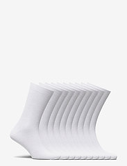 Decoy - DECOY ankle sock cotton 10-pk - de laveste prisene - vit - 1