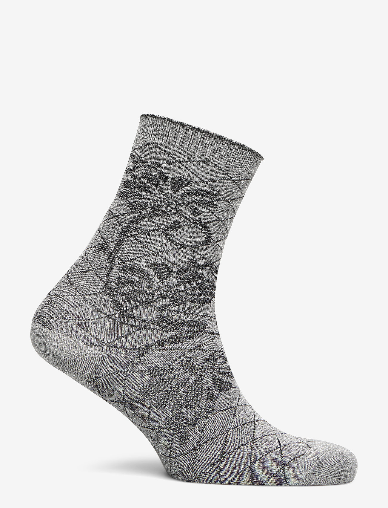 Decoy - DECOY ankle sock glitter - grey - 1