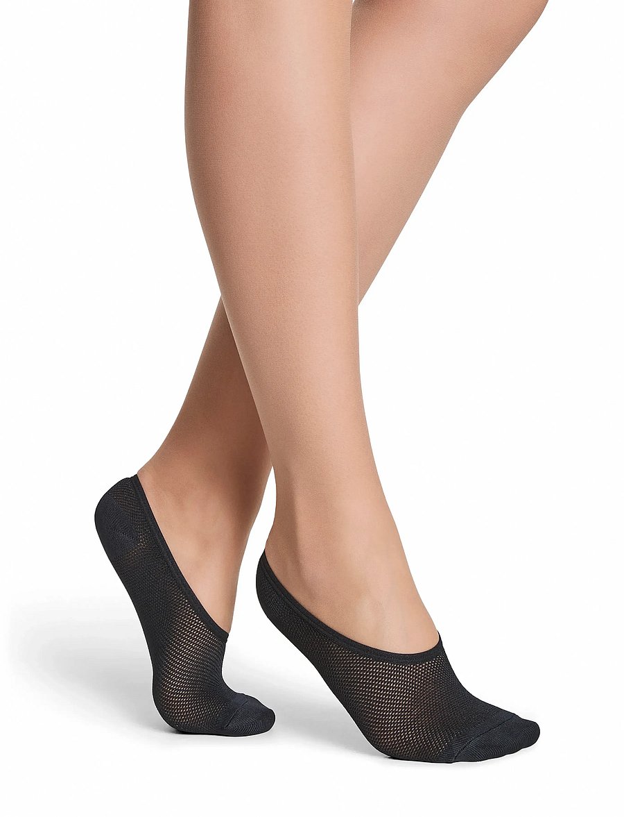 Decoy - DECOY footies quick dry 5-pack - ankelstrumpor - svart - 0