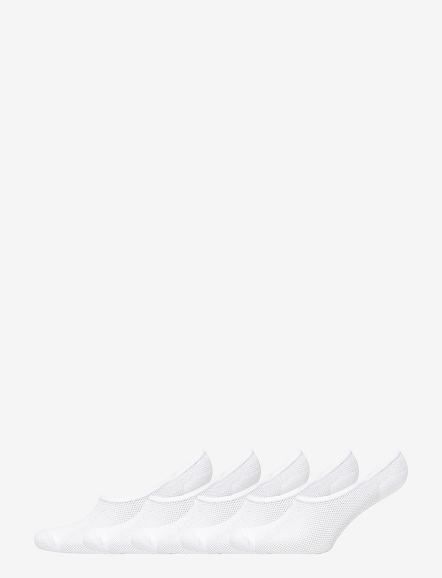 Decoy - DECOY footies quick dry 5-pack - ankelstrømper - white - 1