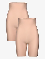 Decoy - DECOY Shapewear shorts 2-pack - kvinner - nude - 0