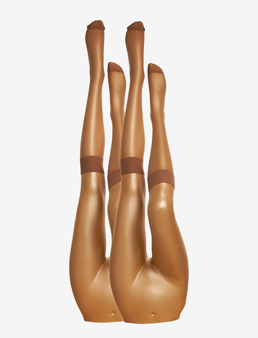 Decoy - DECOY kneehigh silklook 2pk 20 - knee-high socks - sierra - 1