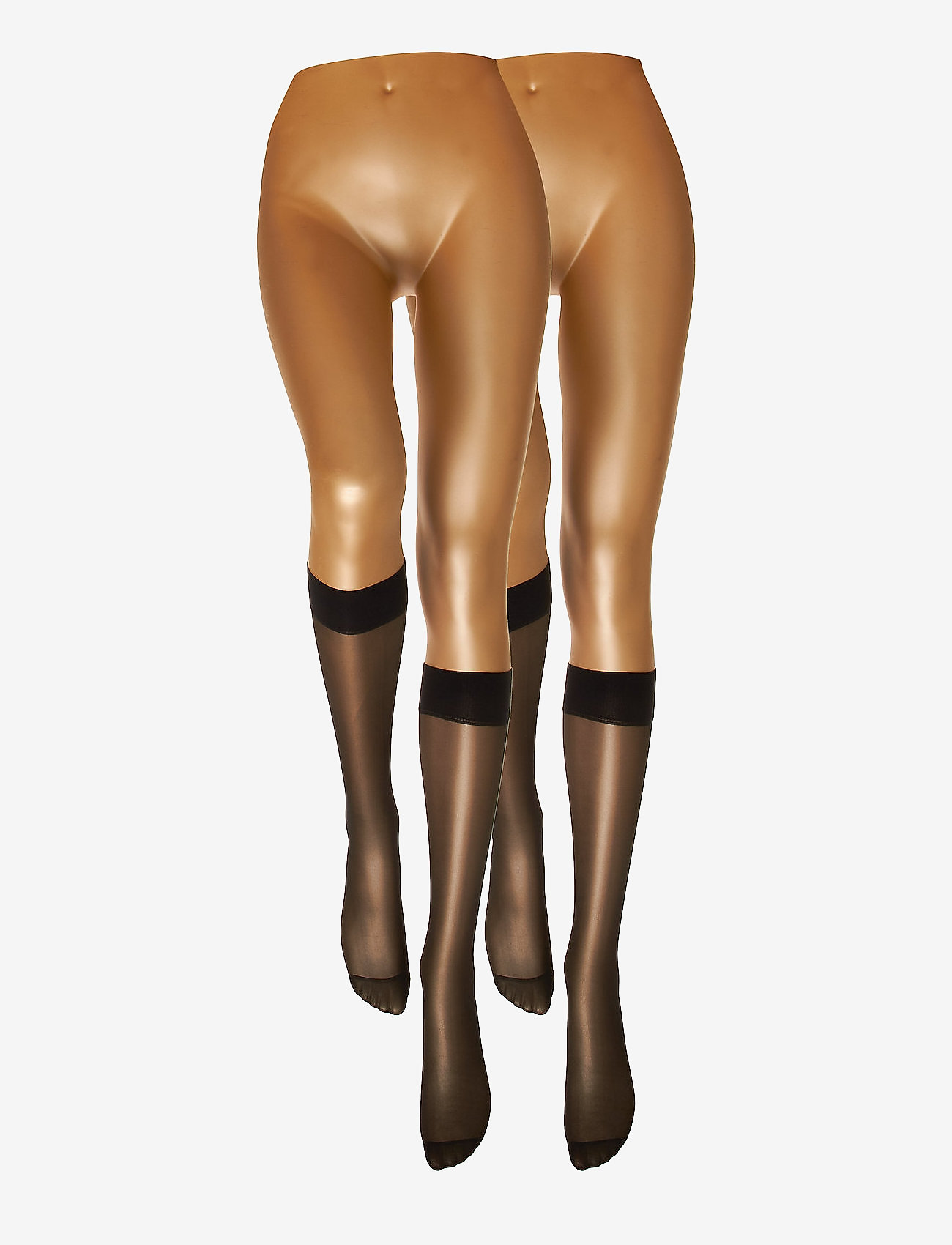 Decoy - DECOY kneehigh silklook 2pk 20 - geschenke unter chf 30 - svart - 1